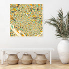 Washington DC by Jazzberry Blue on GIANT ART - orange vector illustration