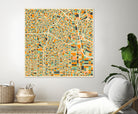 Los Angeles by Jazzberry Blue on GIANT ART - orange vector illustration