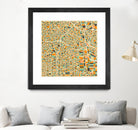 Los Angeles by Jazzberry Blue on GIANT ART - orange vector illustration