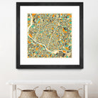 Austin Texas by Jazzberry Blue on GIANT ART - orange vector illustration