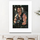 Arnold Schwarzenegger by Nikita Abakumov on GIANT ART - green digital painting