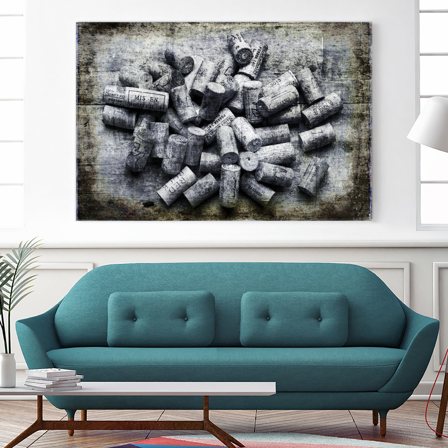 Wine Corks by David Hare on GIANT ART - gray photo illustration