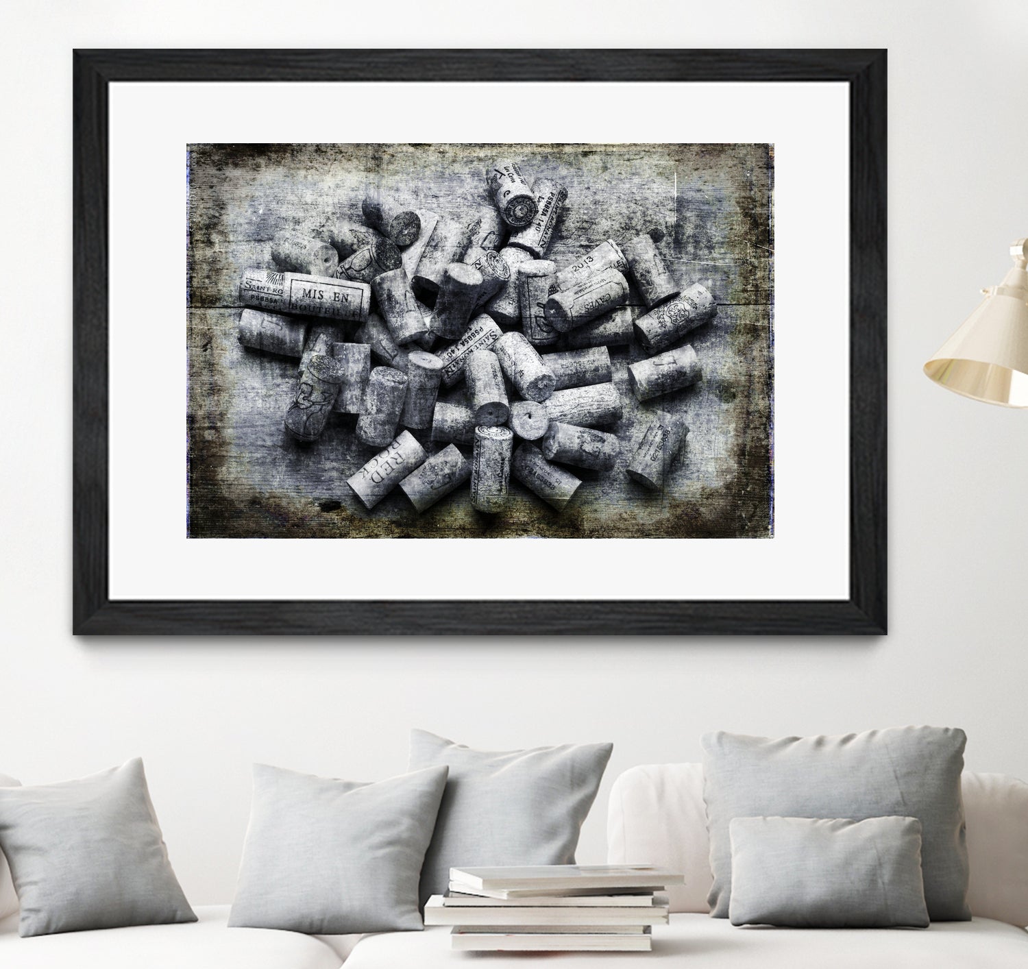 Wine Corks by David Hare on GIANT ART - gray photo illustration