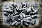 Wine Corks by David Hare on GIANT ART - gray photo illustration