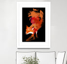 Vulpes Vulpes by Robert Farkas on GIANT ART - red digital painting