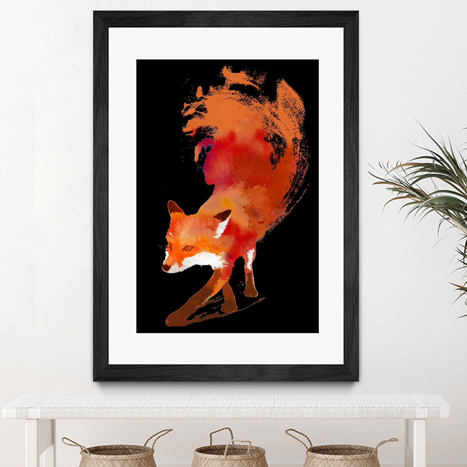 Vulpes Vulpes by Robert Farkas on GIANT ART - red digital painting