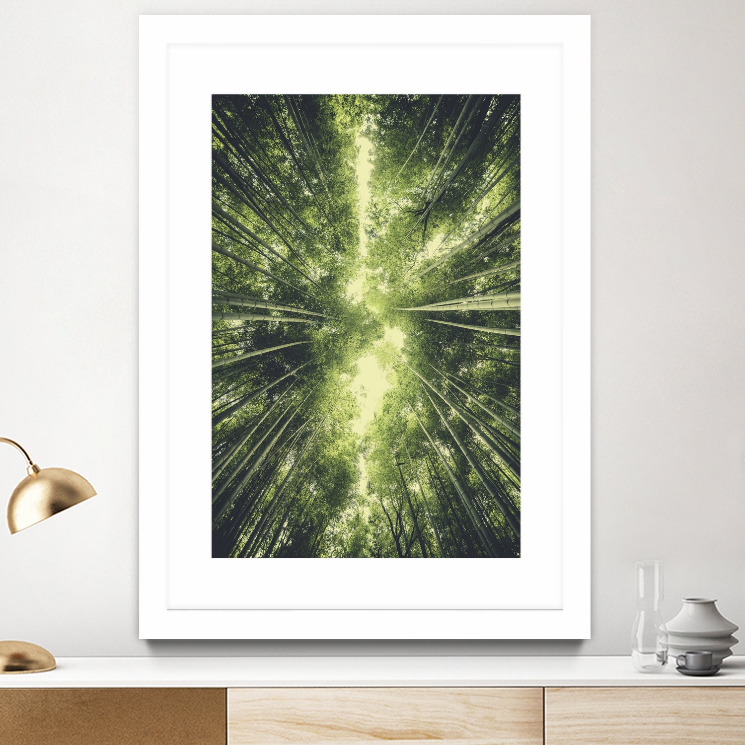 Bamboo Forest II by Pascal Deckarm on GIANT ART - green photo manipulation