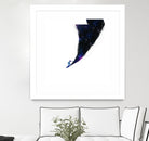 Surfin' in the universe by Robert Farkas on GIANT ART - fuchsia digital painting