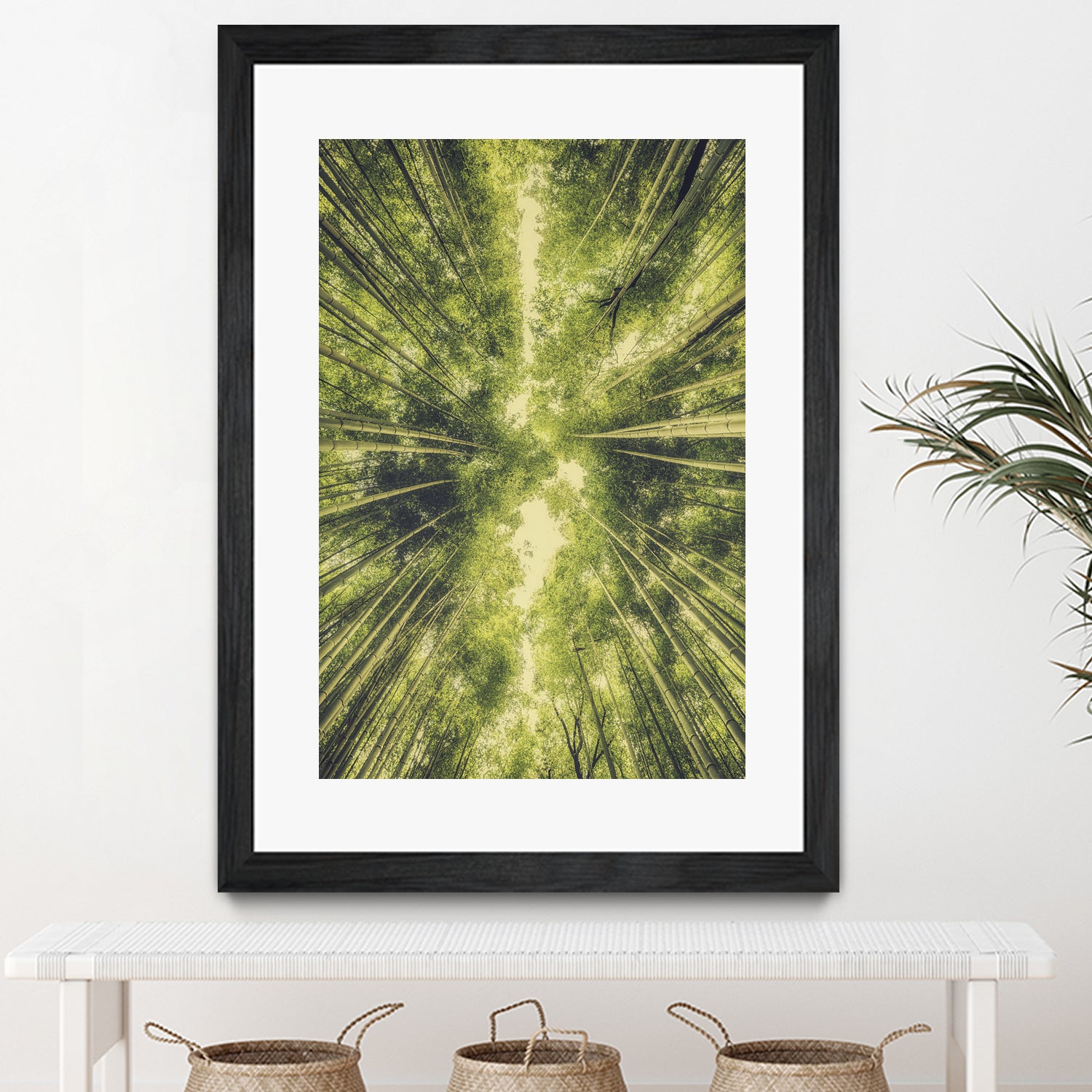 Bamboo Forest III by Pascal Deckarm on GIANT ART - green photo manipulation