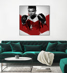 Muhammad Ali by Nikita Abakumov on GIANT ART - red digital painting