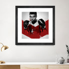 Muhammad Ali by Nikita Abakumov on GIANT ART - red digital painting