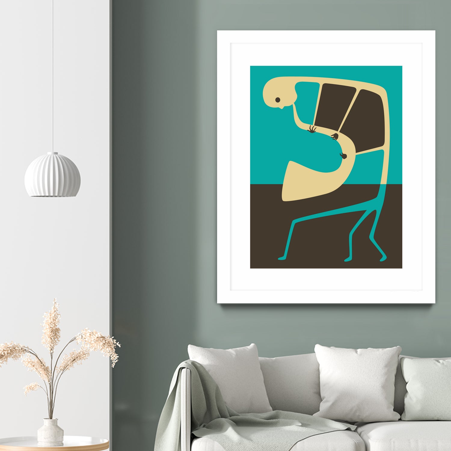 The Blues' Sax by Jazzberry Blue on GIANT ART - blue vector illustration