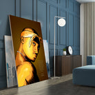 Tupac Shakur by Dan Avenell on GIANT ART - yellow digital painting