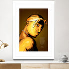 Tupac Shakur by Dan Avenell on GIANT ART - yellow digital painting