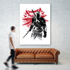 The Witcher sumi-e by Antonio Camarena on GIANT ART - white digital painting