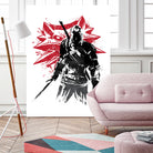 The Witcher sumi-e by Antonio Camarena on GIANT ART - white digital painting