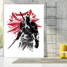 The Witcher sumi-e by Antonio Camarena on GIANT ART - white digital painting