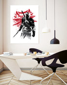 The Witcher sumi-e by Antonio Camarena on GIANT ART - white digital painting