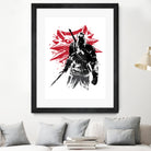 The Witcher sumi-e by Antonio Camarena on GIANT ART - white digital painting