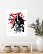 The Witcher sumi-e by Antonio Camarena on GIANT ART - white digital painting