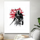 The Witcher sumi-e by Antonio Camarena on GIANT ART - white digital painting