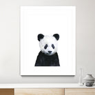 Little Panda by Amy Hamilton on GIANT ART - white digital painting