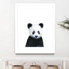 Little Panda by Amy Hamilton on GIANT ART - white digital painting