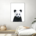 Little Panda by Amy Hamilton on GIANT ART - white digital painting