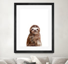 Little Sloth by Amy Hamilton on GIANT ART - brown digital painting