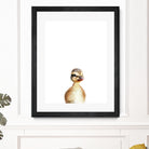 Little Duck by Amy Hamilton on GIANT ART - yellow digital painting