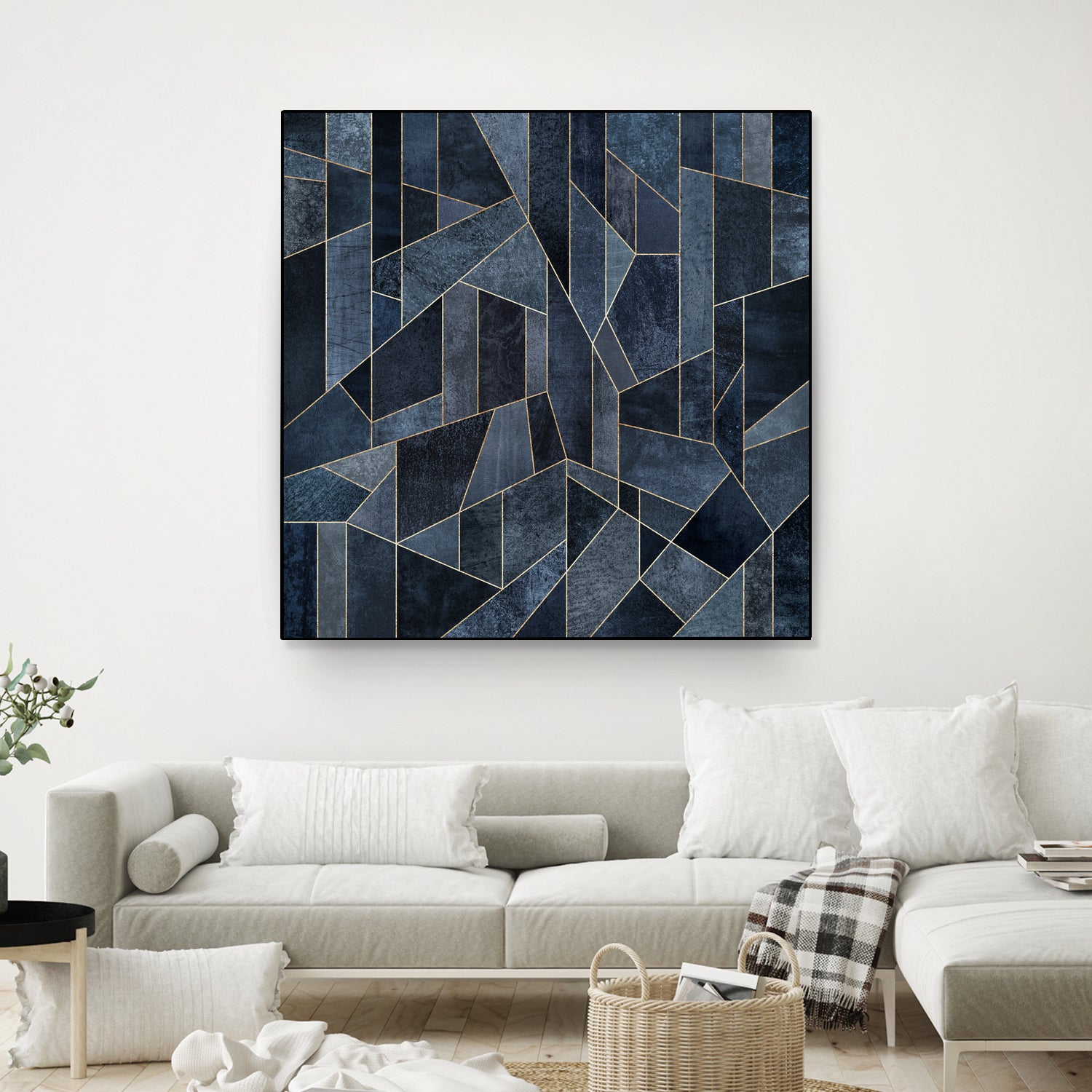 Skyscraper 1 by Elisabeth Fredriksson on GIANT ART - blue digital painting