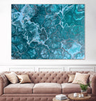 Serenity Sea by L. Renee Jones on GIANT ART - blue mixed media