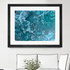 Serenity Sea by L. Renee Jones on GIANT ART - blue mixed media