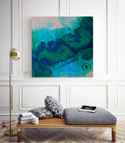 sp by L. Renee Jones on GIANT ART - blue mixed media