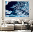 Oceans by L. Renee Jones on GIANT ART - blue mixed media