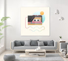 Summer Rhythm by Francisco Moreno on GIANT ART - yellow vector illustration