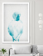 Flamingo 01 by Alexandra Wolf on GIANT ART - blue photo manipulation