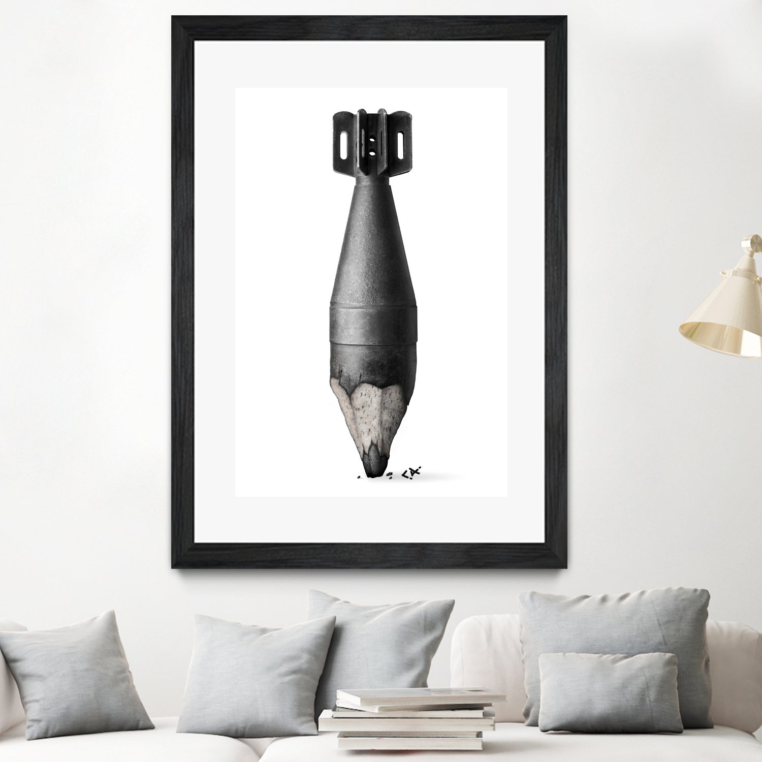 Penci Bomb by Catalin Anastase on GIANT ART - black digital painting