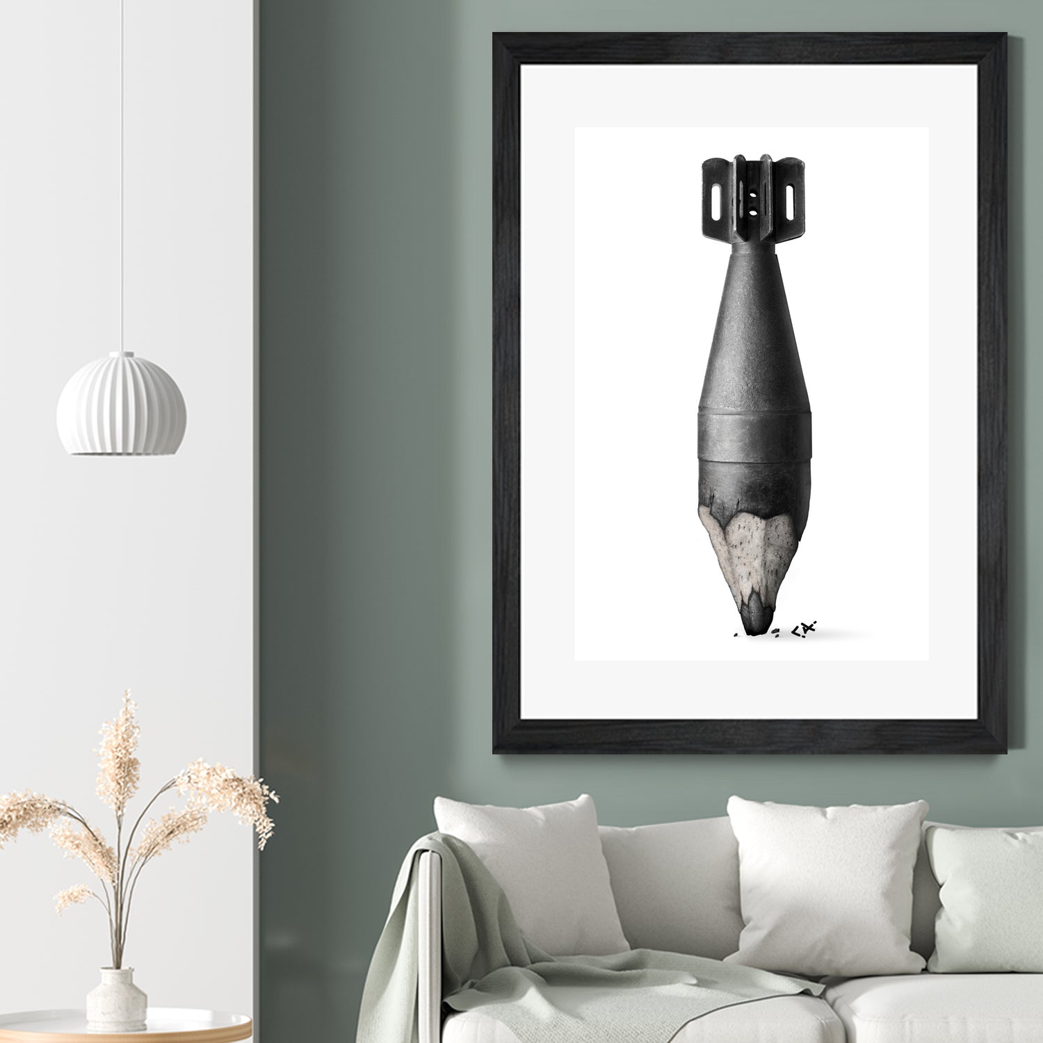 Penci Bomb by Catalin Anastase on GIANT ART - black digital painting