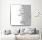 Concrete Fringe W On Side by Emeline Tate-Robertson on GIANT ART - gray digital painting