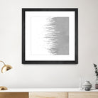 Concrete Fringe W On Side by Emeline Tate-Robertson on GIANT ART - gray digital painting