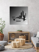 Silver lights by Yo Anderson on GIANT ART - gray digital painting