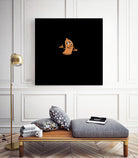 avec la capote Nestor t'es pas né, t'es pas mort! by CADET Pierre on GIANT ART - black vector illustration