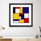 Mondrian De Stijl Art Movement by Saadana Shanmukam on GIANT ART - yellow digital drawing