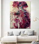 Platonic by L. Renee Jones on GIANT ART - pink mixed media