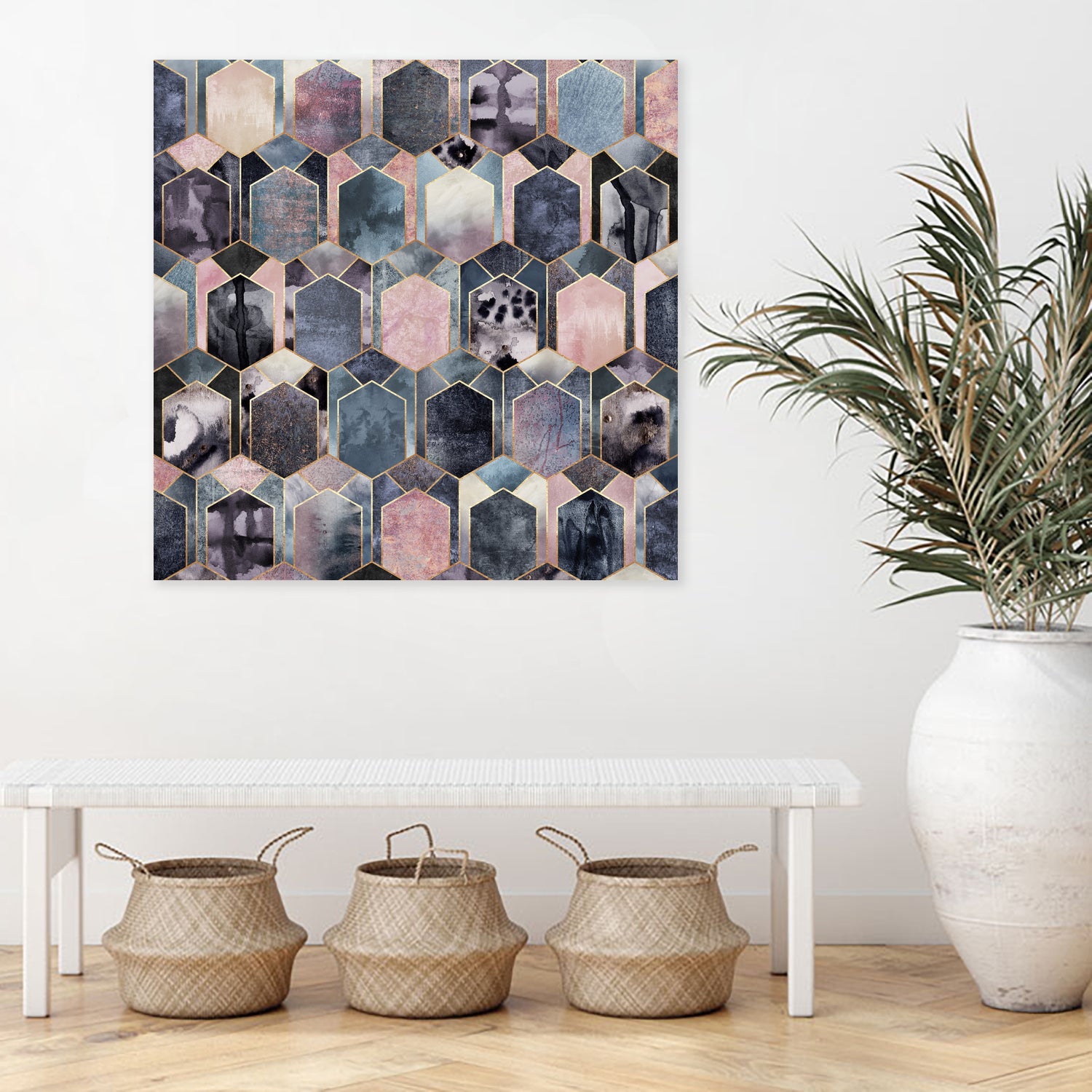 Art Deco Dream by Elisabeth Fredriksson on GIANT ART - blue digital painting