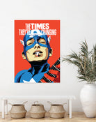 The Times They're A Changing by Bily Mariano da Luz on GIANT ART - red digital painting