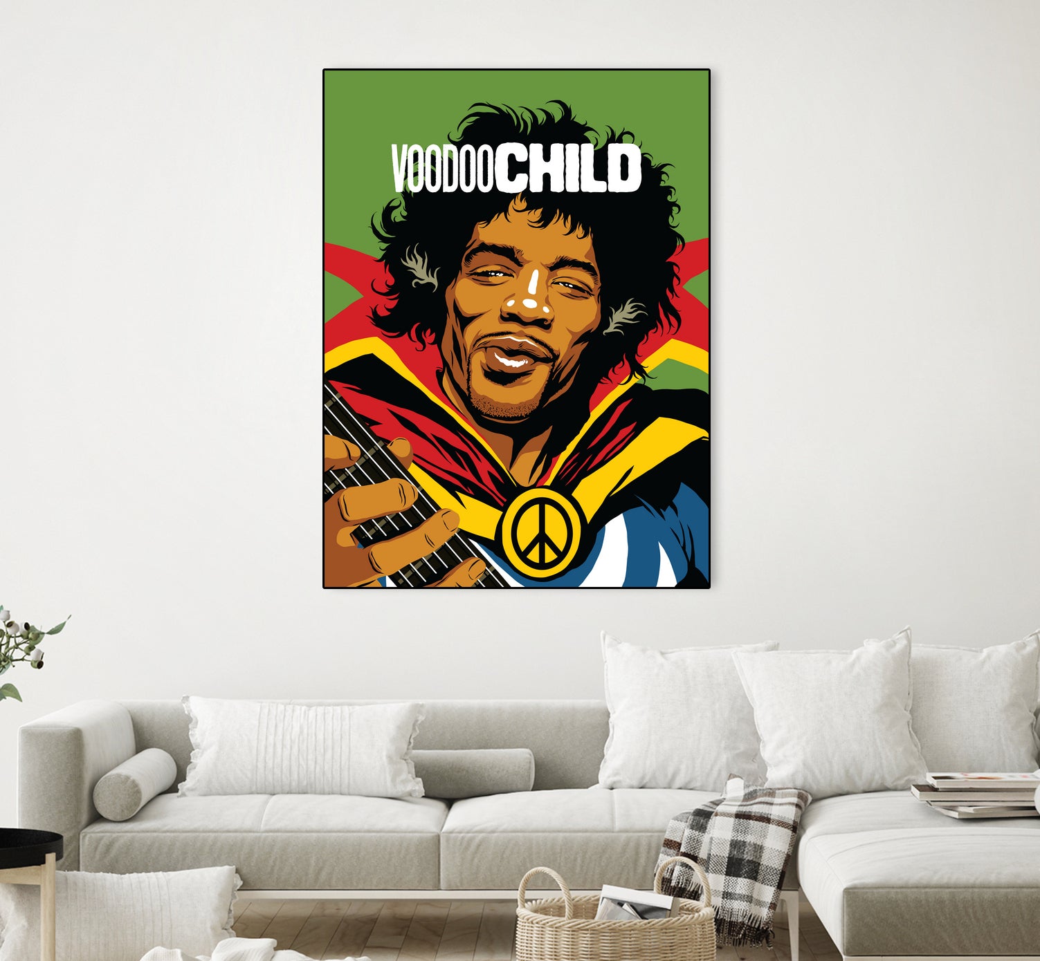 Vodoo Child by Bily Mariano da Luz on GIANT ART - green digital painting