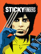 Sticky Fingers by Bily Mariano da Luz on GIANT ART - orange digital painting