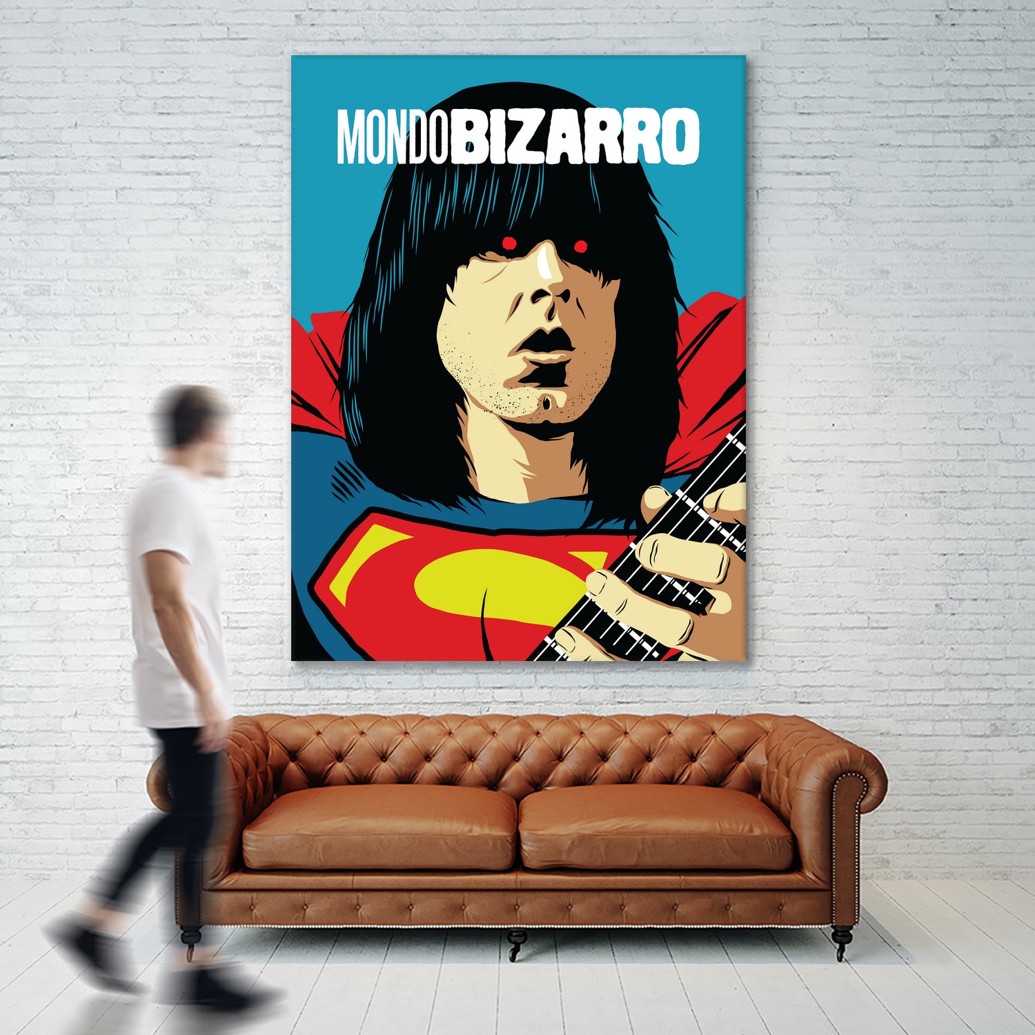 Mondo Bizarro by Bily Mariano da Luz on GIANT ART - blue digital painting